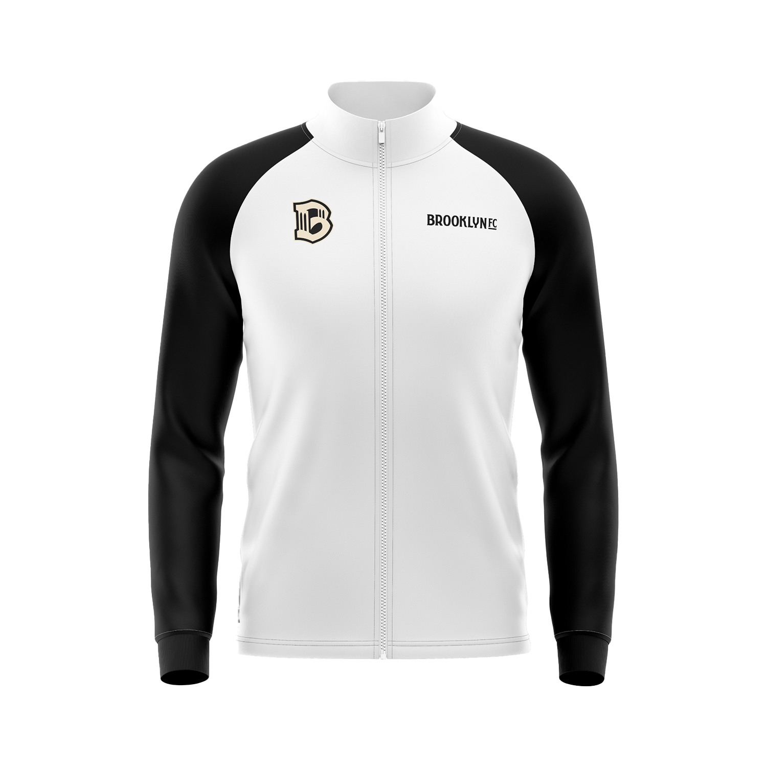 Brooklyn FC White Jacket Youth - Diaza Football 