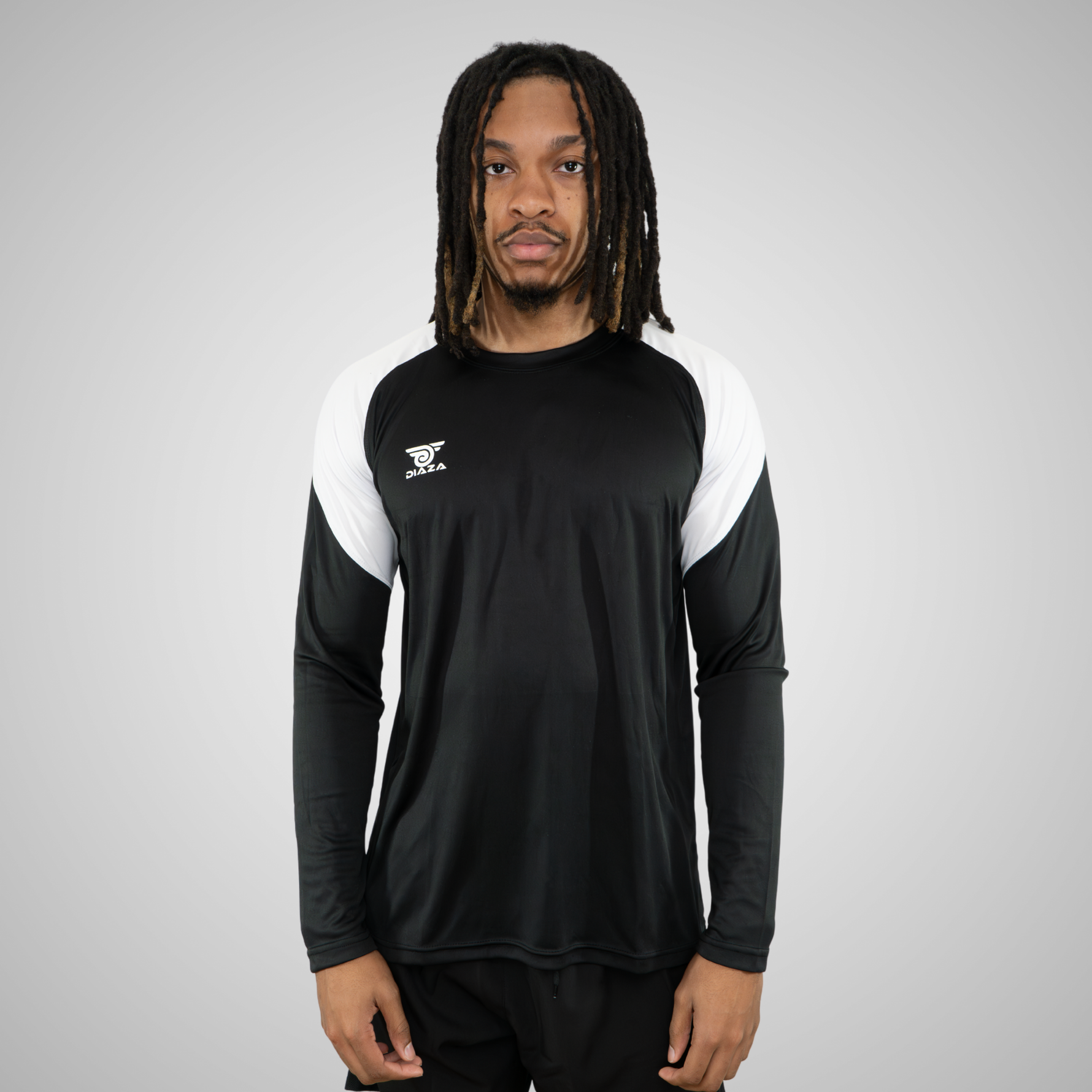 Long Sleeve Training Navy Black