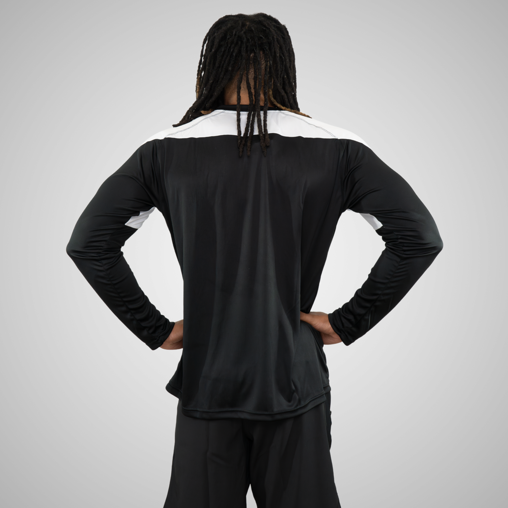 Long Sleeve Training Navy Black