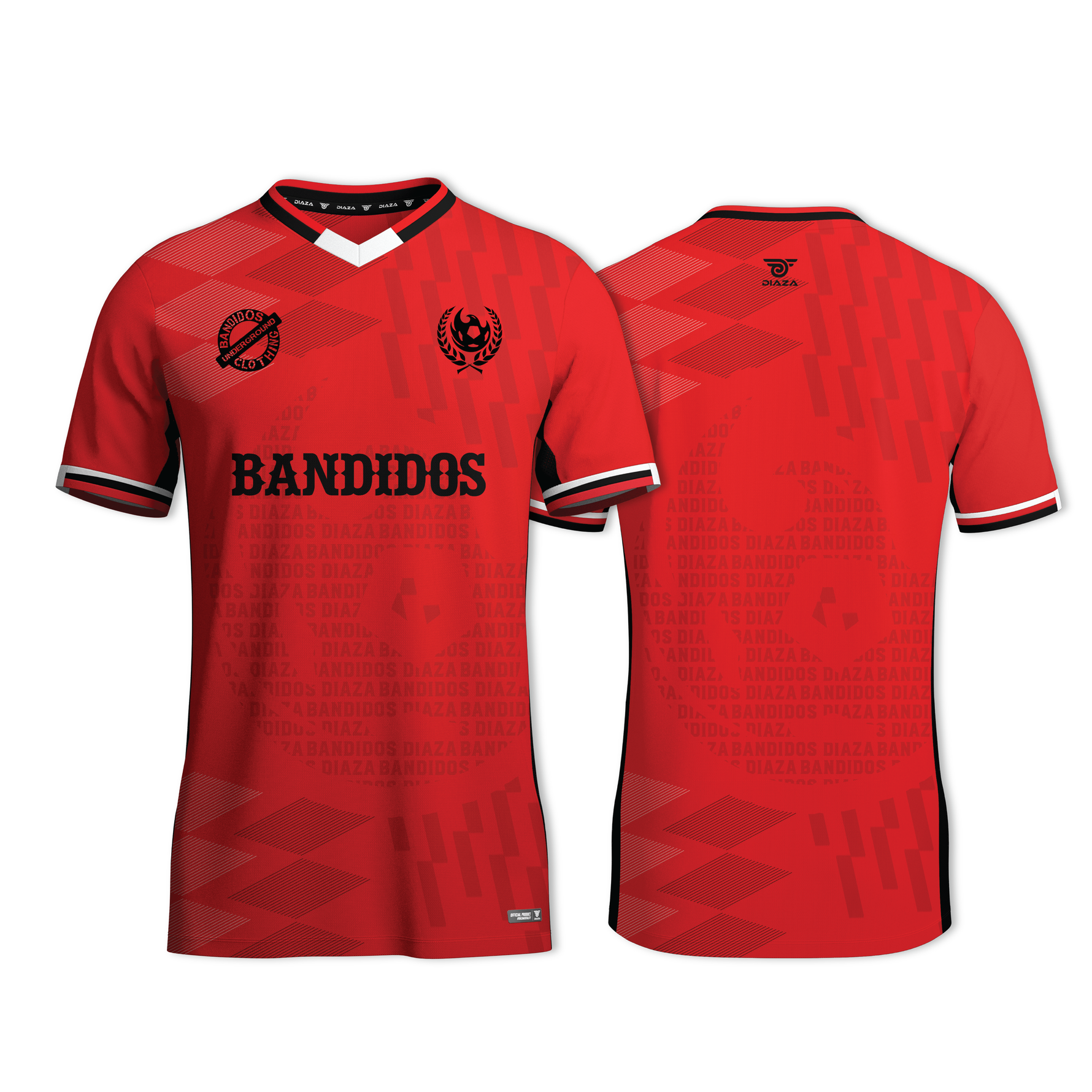Bandidos Jersey #1 - Diaza Football 