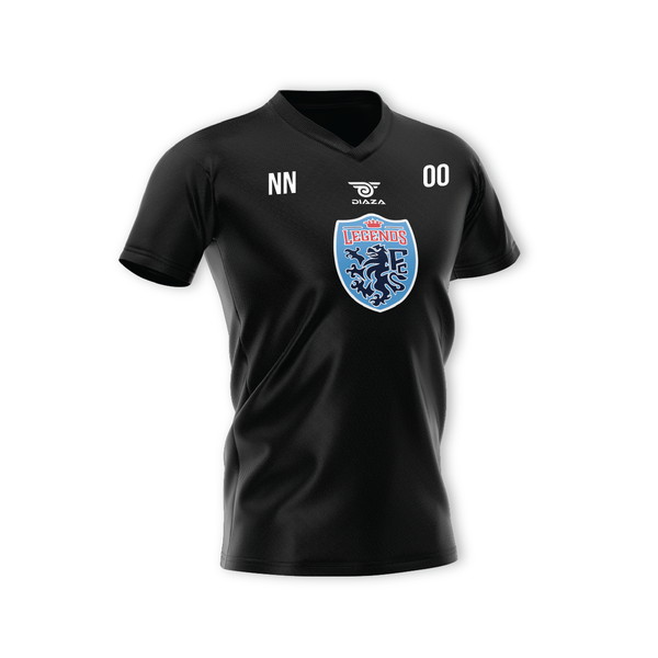 Legends FC Black T-Shirt - Diaza Football 