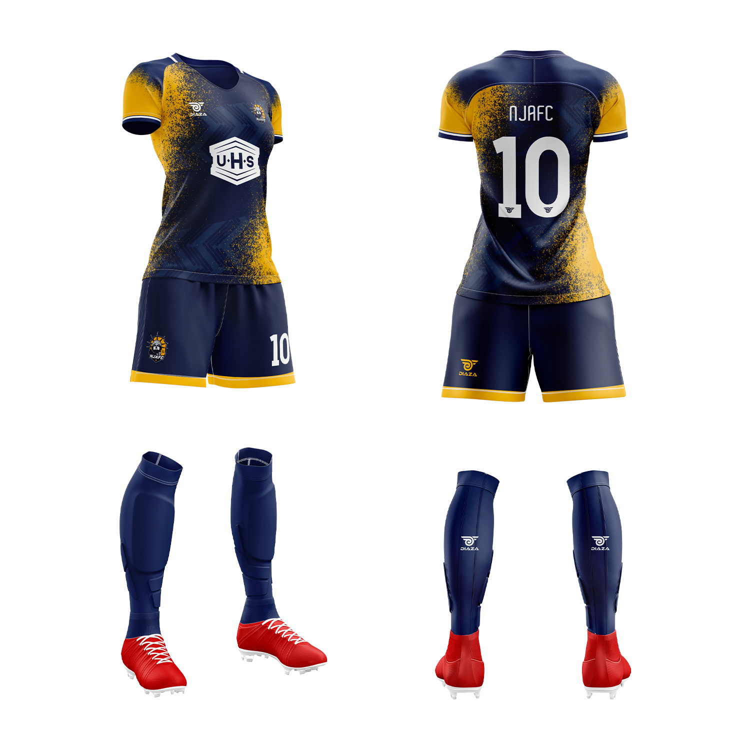 NJ AWAY (WOMEN) - Diaza Football 