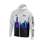 Sebigod Full Zip Up Jacket White - Diaza Football 