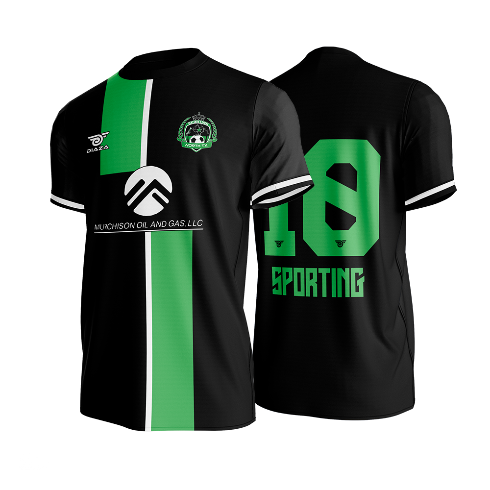 Sporting North Texas Black Away - Diaza Football 