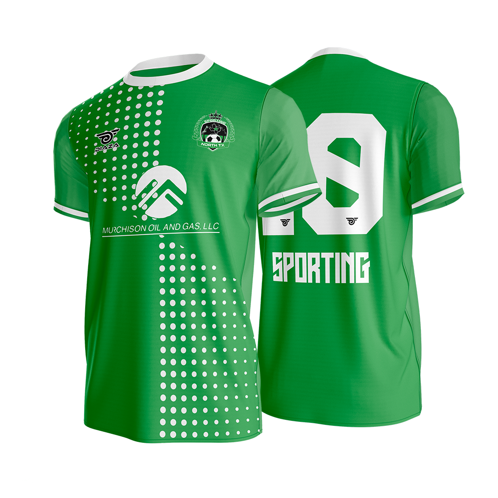 Sporting North Texas Green Diaza Pro Jersey - Diaza Football 