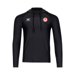 Olympiacos Suba Hooded Long Sleeve Black - Diaza Football 