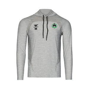 Sporting North Texas Suba Hooded Long Sleeve Light Gray - Diaza Football 