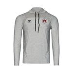Rovers FC Suba Hooded Long Sleeve Light Gray - Diaza Football 