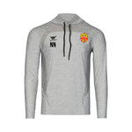 Steel Pulse Suba Hooded Long Sleeve Light Gray - Diaza Football 