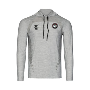 Boston Street Suba Hooded Long Sleeve Light Gray - Diaza Football 