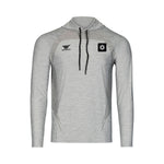 Miami International Academy Suba Hooded Long Sleeve Light Gray - Diaza Football 