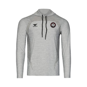 Boston Street Suba Hooded Long Sleeve Light Gray - Diaza Football 