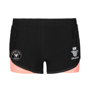 Durham Rosa Shorts Black/Pink - Diaza Football 
