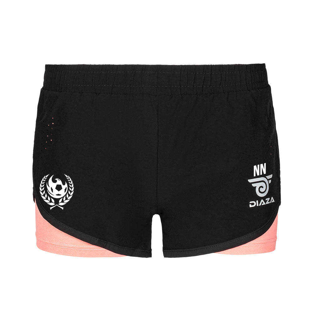 Bandidos Rosa Shorts Black/Pink - Diaza Football 