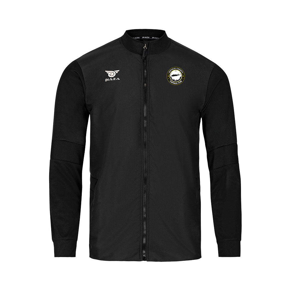 Suffolk County Midnight Diaza Jacket Black - Diaza Football 