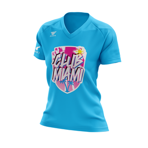 Club Miami Light Blue T-shirt - Diaza Football 